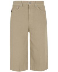 Dondup - Pantalones Cortos De Algodón Con Bolsillos - Lyst