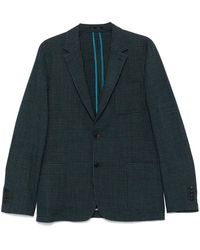 Paul Smith - Blazer A Cuadros - Lyst