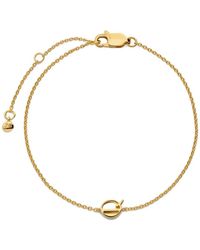 Monica Vinader - Armband Mit Initialen - Lyst