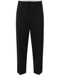 Elisabetta Franchi - Klassische Cropped-Hose - Lyst
