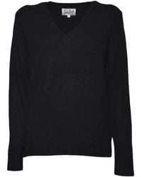 MC2 Saint Barth - V-Neck Knitted Sweater - Lyst