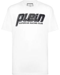 Philipp Plein - Strass Racing Club T-Shirt - Lyst