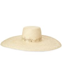 Maison Michel - Gina Straw Capeline Hat - Lyst