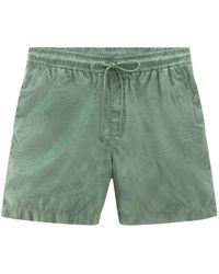 Woolrich - Tropical-print Drawstring Shorts - Lyst