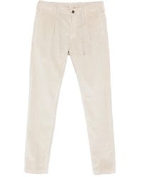 Eleventy - Drawstring Corduroy Trousers - Lyst