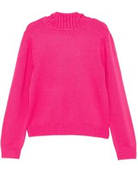 Charles Jeffrey - Merino High-Neck Sweater - Lyst