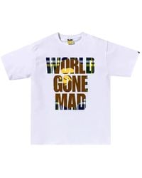 A Bathing Ape - Ape Head Wgm Crew-Neck T-Shirt - Lyst