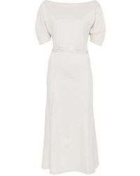 Lemaire - Vestido Midi De Manga Farol - Lyst