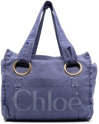 Chloé - Borsa Tote Plage Grande - Lyst