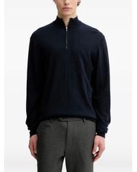 Les Deux - Greyson Half-Zip Sweater - Lyst