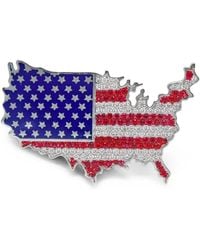 Ashna Mehta - Ruby And Diamond Usa Flag Bag Charm - Lyst