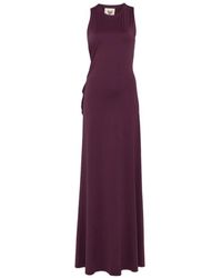 Aniye By - Draped Open-Back Maxi Dress - Lyst