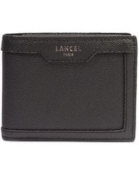Lancel - Compact Leather Wallet - Lyst
