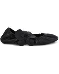 Zimmermann - Orchid Ballet Flats - Lyst