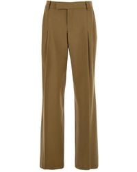 FEDERICA TOSI - Pleated-Front Tailored Trousers - Lyst