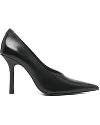 Patrizia Pepe - Leather Heeled Pumps - Lyst