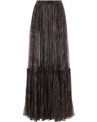 Saint Laurent - プリーツ スカート - Lyst