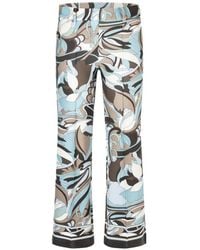 Cambio - Francoise Abstract-Print Trousers - Lyst