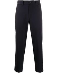 Harris Wharf London - Cropped Tapered Leg Trousers - Lyst