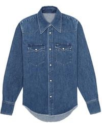 Fortela - Yellowstone Denim Western Shirt - Lyst