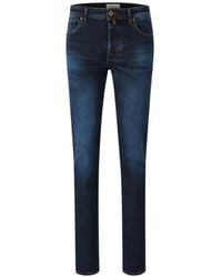 Jacob Cohen - Whiskered Slim-Fit Jeans - Lyst