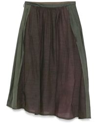 Ziggy Chen - Patchwork Skirt - Lyst