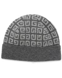 Givenchy - 4g-intarsia Wool-blend Beanie - Lyst