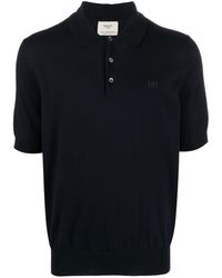 Bally - Embroidered-logo Short-sleeve Polo Shirt - Lyst