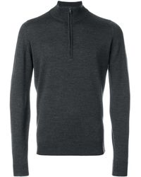 John Smedley - Pullover Mit Reißverschluss - Lyst