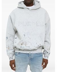 Purple Brand - Studded Camouflage Sweatshirt - Lyst