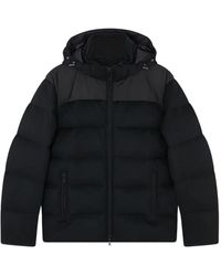 Paul & Shark - Hooded Puffer Jacket - Lyst