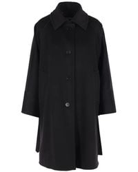 Alberto Biani - Manteau Boutonné - Lyst