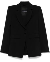 Patrizia Pepe - Blazer Mit Fallendem Revers - Lyst