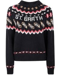 MC2 Saint Barth - Klassischer Intarsien-Pullover - Lyst