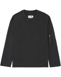 MM6 by Maison Margiela - Long-Sleeve T-Shirt - Lyst