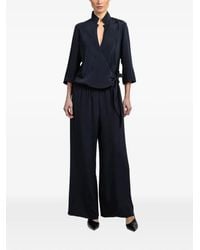 Peter Cohen - Tie-Detail Wrap Jumpsuits - Lyst