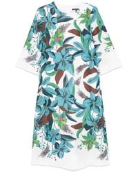 Luisa Cerano - Kleid Mit Print - Lyst