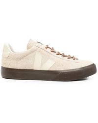 Veja - Baskets En Daim À Patch Logo - Lyst