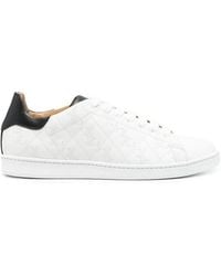 Billionaire - Quilted Leather Low-Top Sneakers - Lyst