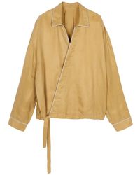CROQUIS - Oversized Cross-Collar Jacket - Lyst