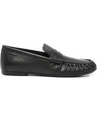 Vagabond Shoemakers - Aleya Ruched-Detail Penny Loafers - Lyst