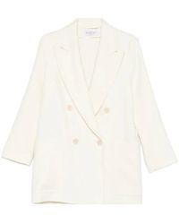 Max Mara - Deletta Double-Breasted Pocket Coat - Lyst