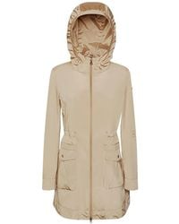 Geox - Dandra Hooded Pocket Coat - Lyst