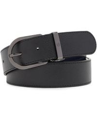 Piquadro - Pebbled Belt - Lyst