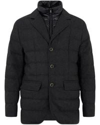 Herno - Padded Notch-Lapel Jacket - Lyst