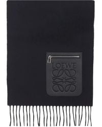 Loewe - Sciarpa Con Frange - Lyst