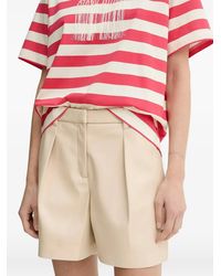 Stand Studio - Belen Belt-Loop Pleated Shorts - Lyst