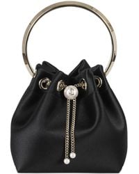 Jimmy Choo - Bon Bon Satin Bag - Lyst
