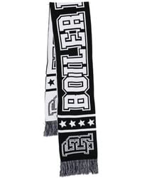 Aries Arsenal Bust Logo Scarf in White for Men | Lyst