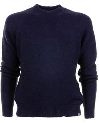 Woolrich - ラグランスリーブ クルーネックセーター - Lyst